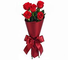 Букет 5 Красных роз Эдлесс Лав в Турунтаево
