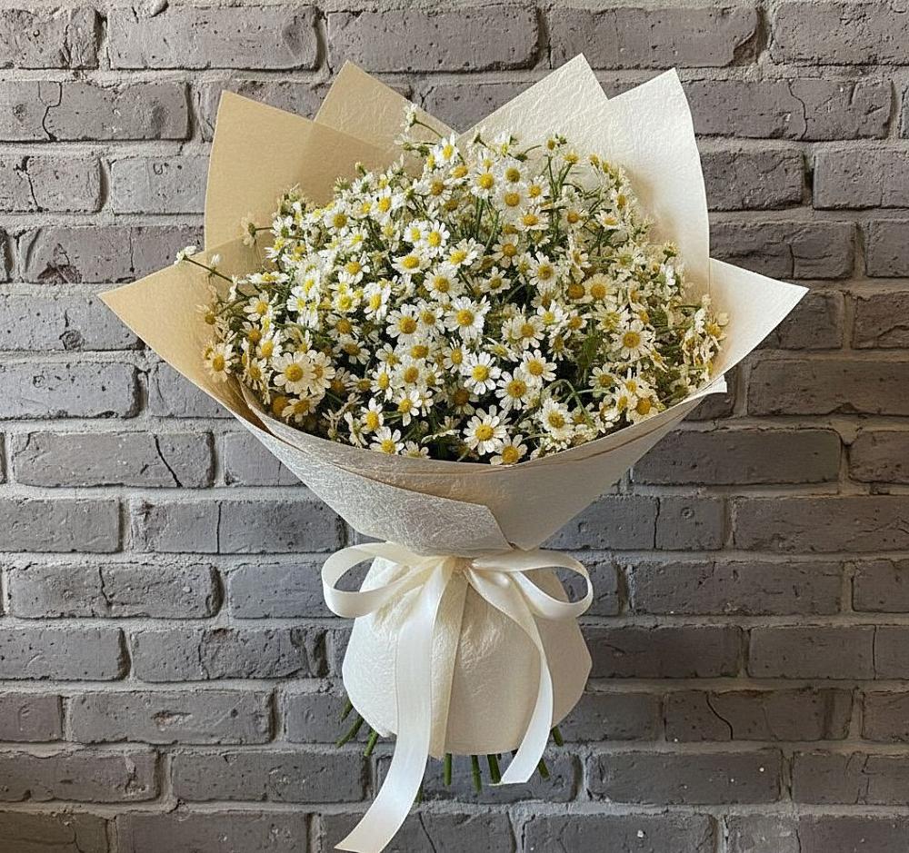Букет цветов из: Ромашки в Турунтаево