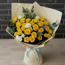 Букет цветов из:  Розы в Турунтаево