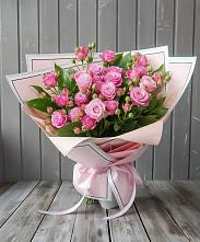 Букет Розовый кустик #REPLACE_PRED# Турунтаево