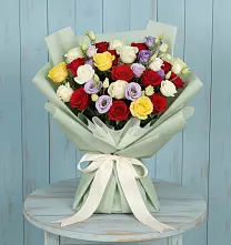 Букет цветов из:  Розы в Турунтаево