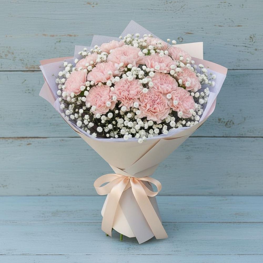 Букет цветов из: Гвоздики в Турунтаево