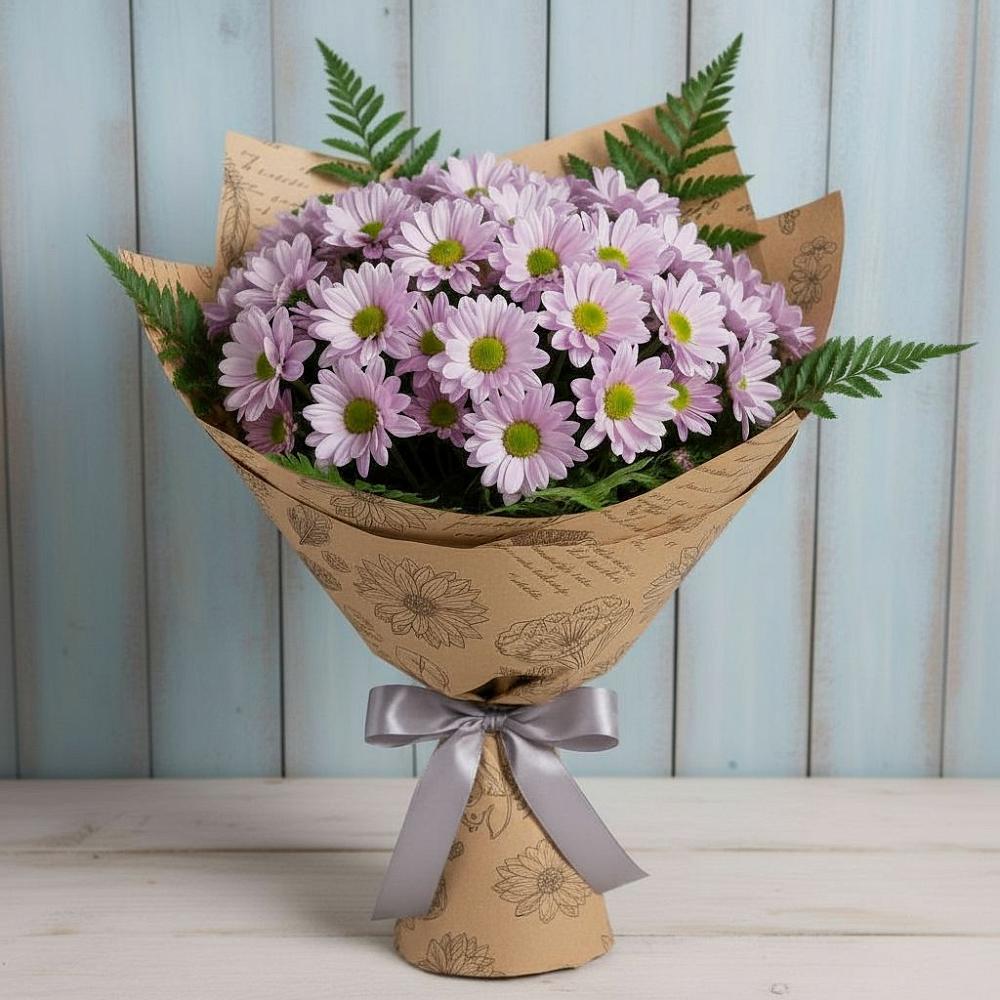 Букет цветов из: Хризантемы в Турунтаево