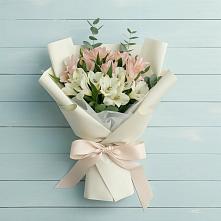 Букет цветов из:  Альстромерии в Турунтаево