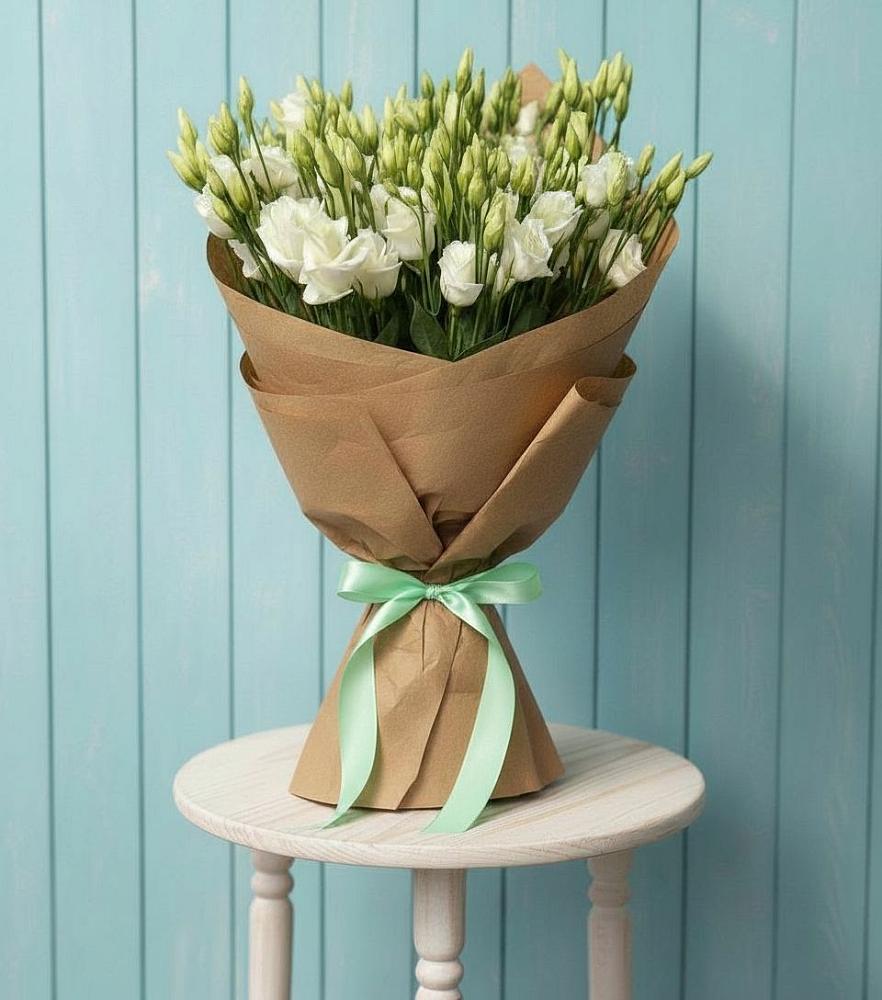 Букет цветов из: Лизиантусы в Турунтаево