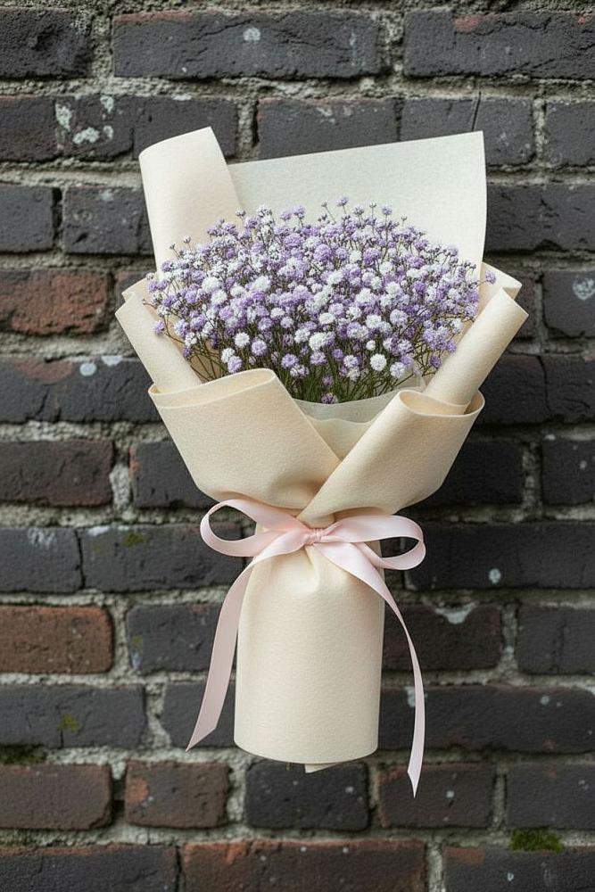 Букет цветов из: Гипсофила в Турунтаево