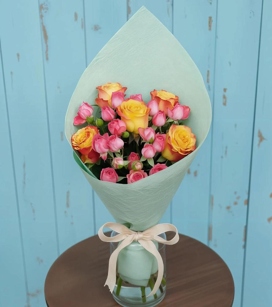 Букет цветов из: Розы в Турунтаево