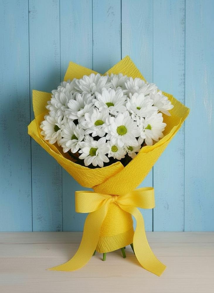 Букет цветов из: Хризантемы в Турунтаево