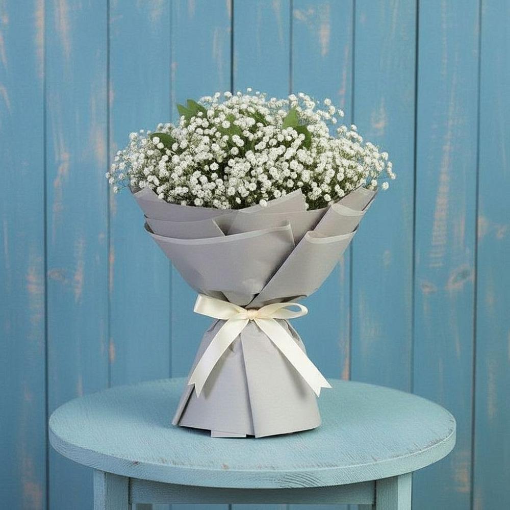 Букет цветов из: Гипсофила в Турунтаево