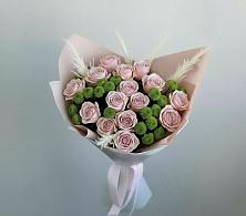 Букет цветов из:  Розы и Хризантемы в Турунтаево