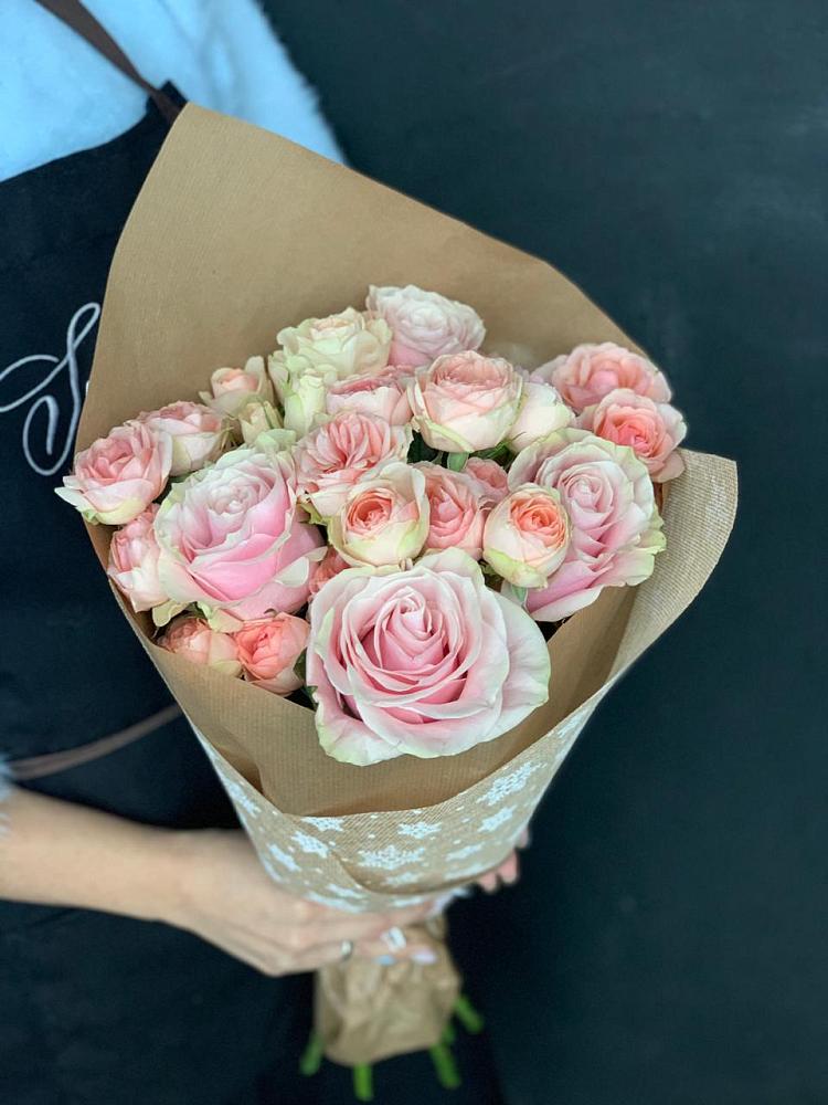 Букет цветов из: Хризантемы и Розы в Турунтаево