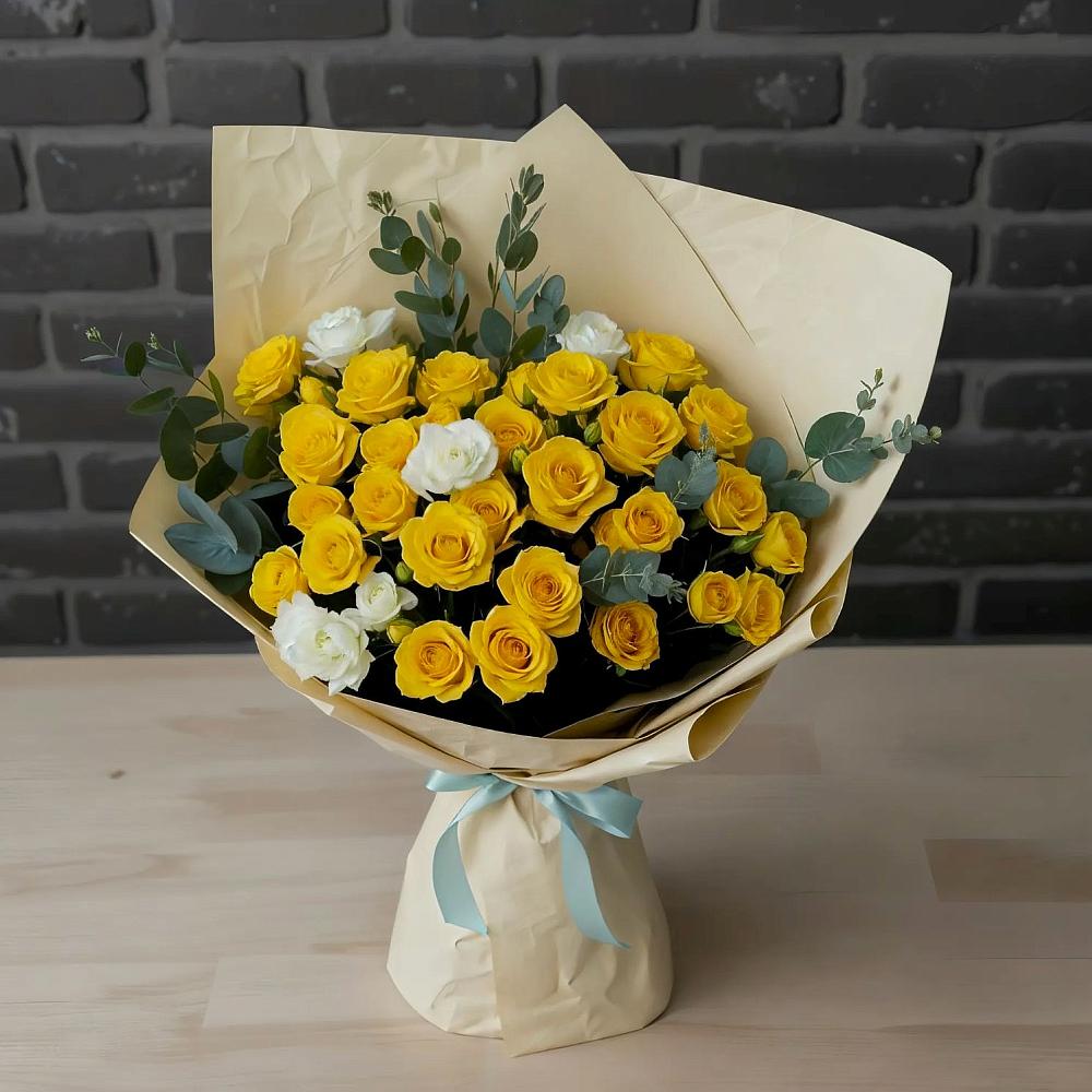 Букет цветов из: Розы в Турунтаево