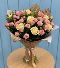Букет цветов из:  Розы в Турунтаево