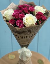 Букет цветов из:  Розы #REPLACE_PRED# Турунтаево