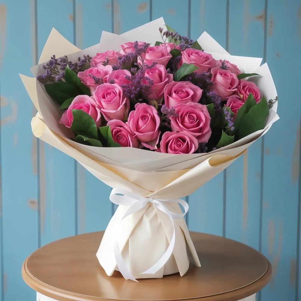 Букет цветов из: Розы в Турунтаево