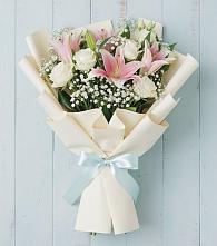 Букет цветов из:  Лилии в Турунтаево