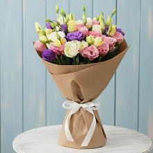 Букет цветов из:  Лизиантусы в Турунтаево