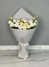 Букет цветов из:  Розы и Лизиантусы в Турунтаево